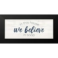 thumbnail image 2 of Reed, Tara 24x12 Black Modern Framed Museum Art Print Titled - Bathroom Humor panel V-Believe, 2 of 5