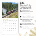 thumbnail image 2 of Railroads 2026 Wall Calendar 12 Month | 12" x 24" Open | Thick & Sturdy Paper | Holiday Gift | Train Calendar 2026, 2 of 3