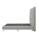 thumbnail image 4 of Box Base Cama Individual + Cabecera Mary Gris Dicasa Quantum, 4 of 8