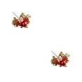 thumbnail image 2 of Wosthever Navidad Flores artificiales Rama Simulación Decoración Árbol de Navidad Guirnalda Type6 NO6, 2 of 6