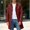 Wine, variant on Mens Trench Coat Single Breasted Lapel Long Jacket Outwear Fall Casual Vintage Loose Fit Windbreaker Overcoat