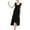 Black, variant on ShomPort Maternity Maxi Dress Sleeveless Square Neck Long Maternity Dress Stretch Comfy Soft Loose Maternity Sleepwear