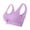Purple, variant on Breathable Cool Liftup Air Bra Large Size Air Bra Breathable And Comfortable Mesh Sports Bra For Women Brazier for Women, Size XXXL