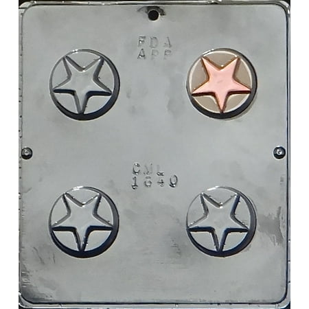 Fine Molds Star - 1640 Star Oreo Cookie Chocolate Candy Mold