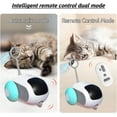 thumbnail image 2 of Remote Control Smart Electric Cat Toy,Interactive Cat Toys for Indoor Cats,Gravity Automatic Mobile Car Toy,Cat Mouse Toys,Moving Cat Toy, USB Rechargeable (Blue), 2 of 7