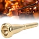 thumbnail image 5 of Boquilla de trompeta 7C, accesorios para instrumentos musicales de latón galvanizado dorado, 5 of 10