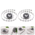thumbnail image 4 of 2rolls Snowflake Trim Ribbon Christmas Tree New Year Decoration Snowflake Ribbon, 4 of 8