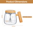 thumbnail image 6 of 400ML USB Rechargeable Electric Mixing Mug  IP67 Waterproof High Speed Self String Mug, 6 of 10