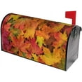 thumbnail image 2 of Fall Maple Leaves Mailbox Cover Mailbox Wraps, Waterproof Mailbox Covers Magnetic Post Box Cover Large Size 25.5"(L) x 21"(W) Garden Yard Outside Farmhouse Home Decor, 2 of 6