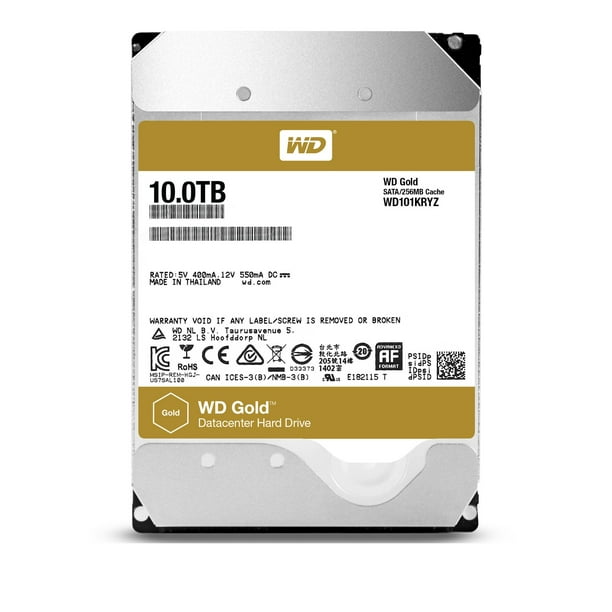 Wd101kryz 10tb Wd Gold™ Highcapacity Datacenter Hard Drive Sata