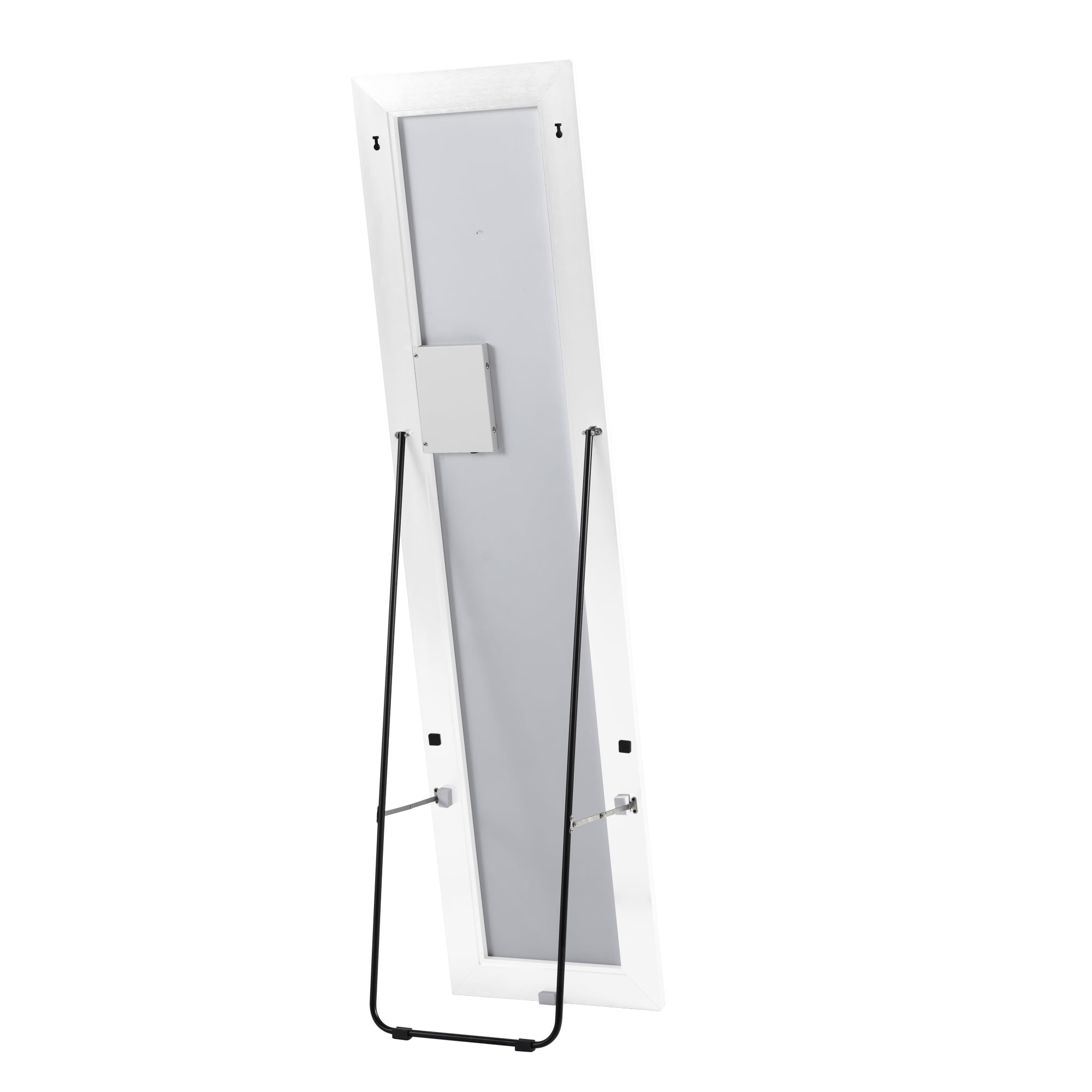 LED Full-Length Mirror Standing Mirror 63"x16",White