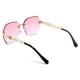 thumbnail image 3 of Gafas de Sol FEISEDY Clásicas Sin Montura B2567 Montura Metálica para Mujer, 3 of 7