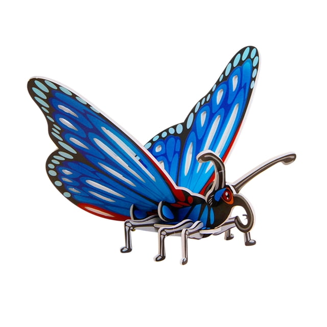 Dvkptbk Paper 3D Three-dimensional Ladybird Puzzle DIY Assembled Insect Children's Toys