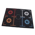 thumbnail image 1 of Basketball Footstep Training Mat, Enlarged Non Slip Sports Auxiliary Props 3mm Point Reminders  for Home, 1 of 7