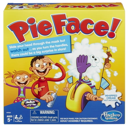 Pie Face Game, Ages 5 and up