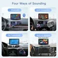 thumbnail image 4 of CARABC Portable Wireless Car Stereo D7 with Apple Carplay & Android Auto, 7" Touch Screen, 4 of 8