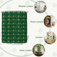 thumbnail image 5 of Shower Curtain for Bathroom Lucky Gold Coin Rainbow Leprechaun for Irish Festival Waterproof Bath Curtains Shower Curtains with Hooks,Green Bathroom Curtain Privacy Drapes for Bathtubs Toilet 36x72in, 5 of 9