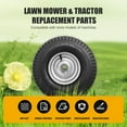 thumbnail image 4 of 15x6.00-6 Replacement Lawn Mower Tires - 2 Pack Heavy Duty, 4 of 6