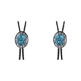 thumbnail image 4 of Qarigey Bolo Tie para hombre Corbatas hechas a mano Colgante Collar Corbatas Decoraciones para el día de San Valentín Adornos Regalo de Type2 NO2, 4 of 6