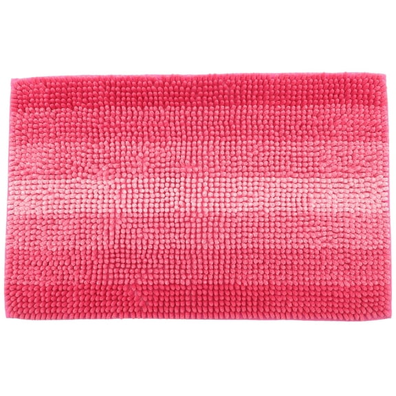 BERTDOMD Chenille Absorbent Bath Mat Bathroom Floor Mat Chenille Non-slip Bathroom Rug