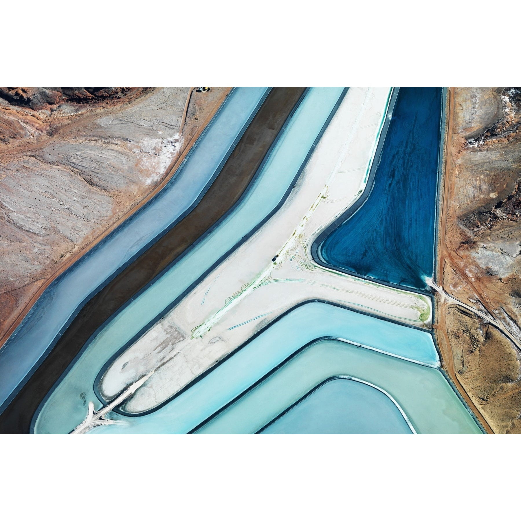 "Winding River" Painting Print on Wrapped Canvas