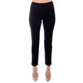 thumbnail image 5 of Adrianna Papell mid banded waist solid ponte pant by Curated Brands, 5 of 7
