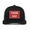 Black/White, variant on Farm Use Snapback Trucker Hat with Front & Back Patches – Mesh Design, Loden/Black