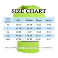 thumbnail image 2 of Hi Vis T Shirt Men Reflective Safety Lime Orange Short Sleeve Breathable HIGH Visibility Birdeyes T-Shirts Yellow XL, 2 of 5