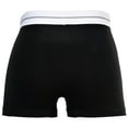 thumbnail image 2 of ellesse Bóxers para hombre, paquete de 6 - AMBRIA, bañadores, cintura con logotipo, color liso Negro XL (X-Large), 2 of 3