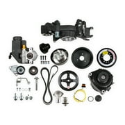 Holley 20-181BK Holley Premium Mid-Mount Race Accessory System-Black Finish
