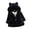 Black, variant on SPRING PARK Toddler Fleece Jacket Warm Cotton Baby Winter Coats, Kids Hooded Outerwear for Boys Girls
