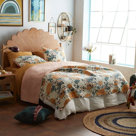Vintage Floral Quilt Set By Drew Barrymore Flower Home Walmart Com