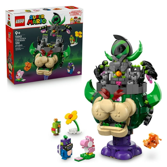 Set LEGO Super Mario Príncipe Florian y Bowser Castillo