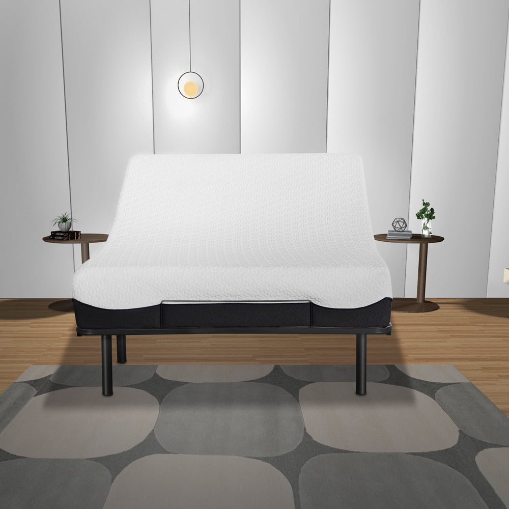 Clara Clark, Queen Size, Adjustable Bed Frame, Frame with Wireless Remote, Adjustable bed base