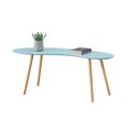 thumbnail image 2 of Mesa de centro con forma de frijol Oslo Convenience Concepts S20-386, 2 of 2