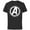 Black, variant on Marvel Avengers: Endgame Logo Heroes and Legends - Short Sleeve Cotton T-Shirt for Adults - Customized-White