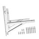 thumbnail image 5 of 2 soportes de pared para acondicionado, de acero inoxidable, para exteriores, para minisplit sin conductos, dormitorio, oficina y hogar., 5 of 8