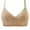 99-Beige bras for women, variant on UPPADA Womens Convenient Push Up Bras Snap Soft Sleep Wirefree Bras Sports Bras No Underwire Plus Size Bras Underwear Daily Wear Comfort Supportive Bra Full Coverage Bras