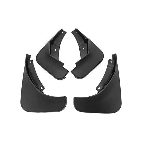 For Volkswagen ‌Passat CC 2010-2012 Mud Guards, No Drilling Mudflaps (Set Of 4), Custom Mudflaps Front And Rear-black