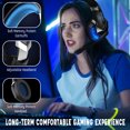 Donerton Gaming Headset, OverEar Gaming Headphones with Noise