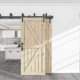thumbnail image 3 of 31CM Sliding Door Handle, Black Sliding Door Handle, Large Rustic Size, Suitable for Gates, Garages, Cabinets 1 Pcs, 3 of 4