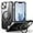 Black, variant on for iPhone 15 Case with 360° Rotatable  Ring Stand [Compatible MagSafe] [ Grade Protection] Translucent Matte iPhone 15 Phone Case for Women Men, Black