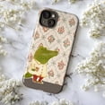thumbnail image 6 of Cute Crocodile Flower Phone Case, Vintage Floral Aesthetic Alligator Phone Cover for iPhone 17 16 15 14 13 12 11 Pro Plus Mini, 6 of 6
