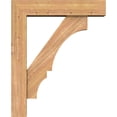 thumbnail image 3 of Ekena Millwork 7 1/2"W x 34"D x 42"H Balboa Block Smooth Bracket w/ Offset Brace, Western Red Cedar, 3 of 25
