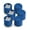 Dark Blue, variant on Top Glides Walker Glide Caps, 3 Pairs, Pink