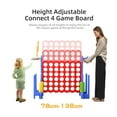 UNICOO? Jumbo Connect 4 Game Stand, 4 in A Row Game with Buildin Mini