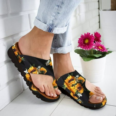 

Medcursor Women Shoes Womens Fashion Flats Wedges Open Toe Ankle Beach Shoes Roman Slippers Sandals