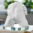 thumbnail image 4 of Keepsake Hands Casting Kit Large | DIY Plaster Statue Molding Kit Hand Holding Home Decor Gifts For Boys And Girls, 4 of 6