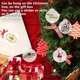 thumbnail image 2 of Nvzi 24 adornos navideños redondos de acrílico transparente de 9,9 cm para decorar el árbol de Navidad., 2 of 5