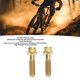 thumbnail image 4 of 2 Piezas De Aleación De Titanio Pernos De Bicicleta Tornillo M5x18mm Portátil Resistente Alta Dureza Rosca Fina Palanca De Freno Tornillo, 4 of 7